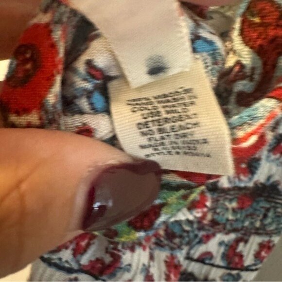 Anthropologie Raga Riviera Vibe Maxi DressDeep V Size Medium - Picture 9 of 10